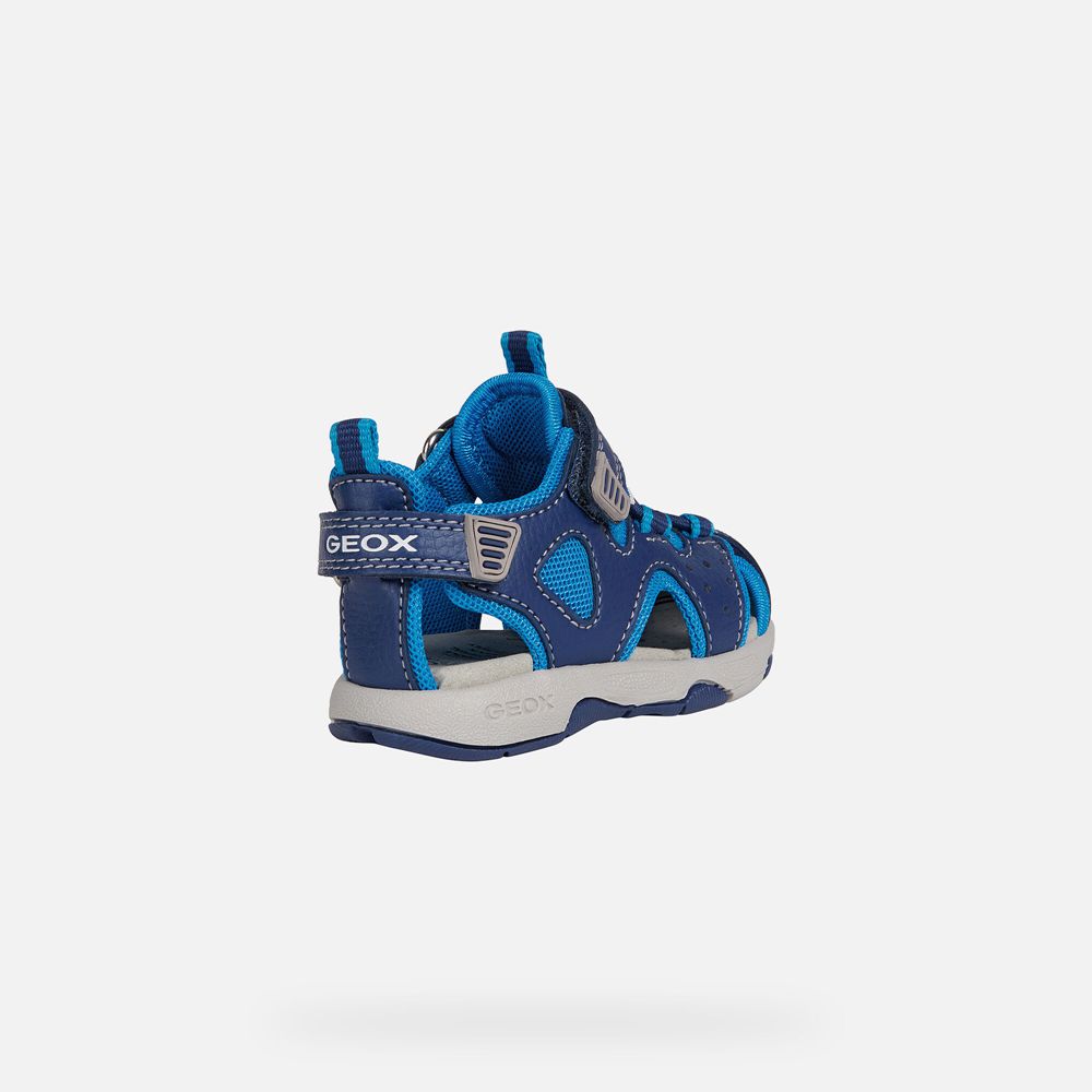 Sandales Geox Multy Boy - Bleu Marine - Bebe 743986-CQB